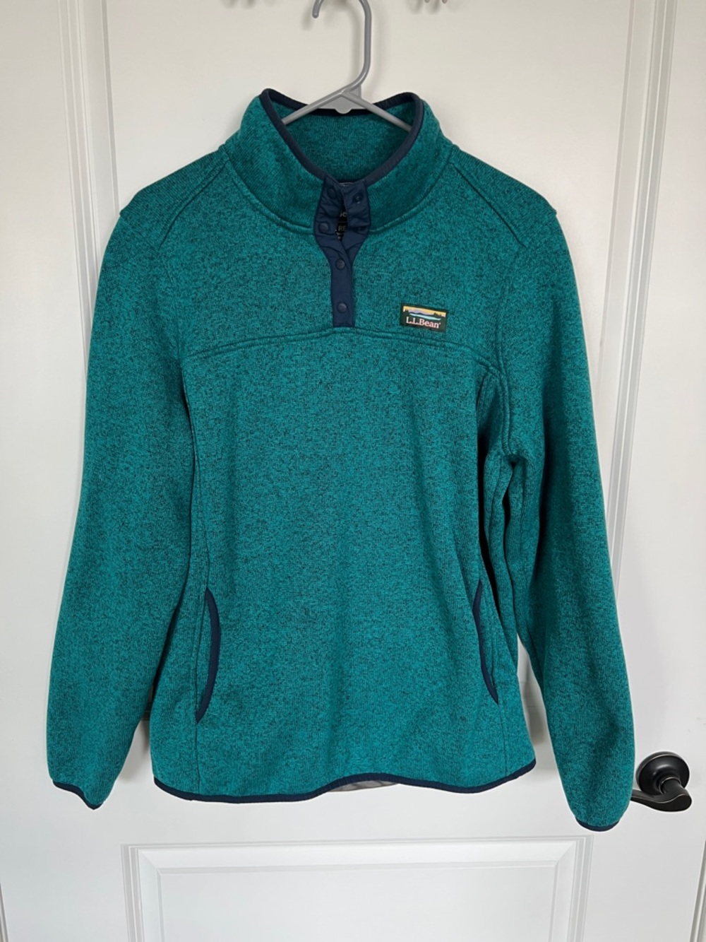 L.L. Bean Half Zip Sweater Fleece Pullover.
